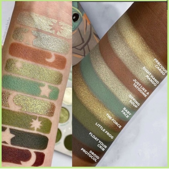 Colourpop The Mandalorian The Child Pallet - Picture 4 of 4